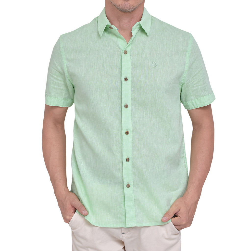 CAMISA LINO CAGLIARI VERDE