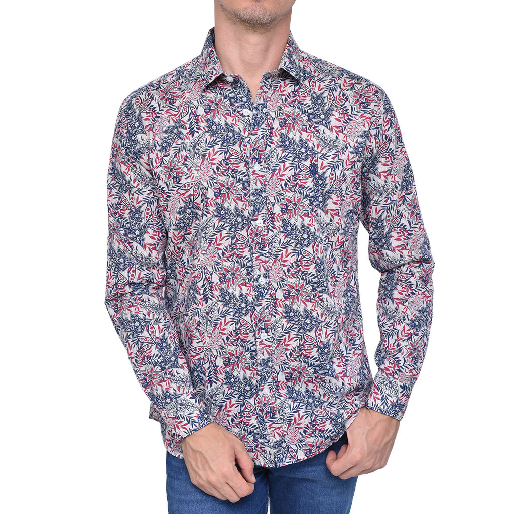 CAMISA NORDICCA AZZURRO OSCURO