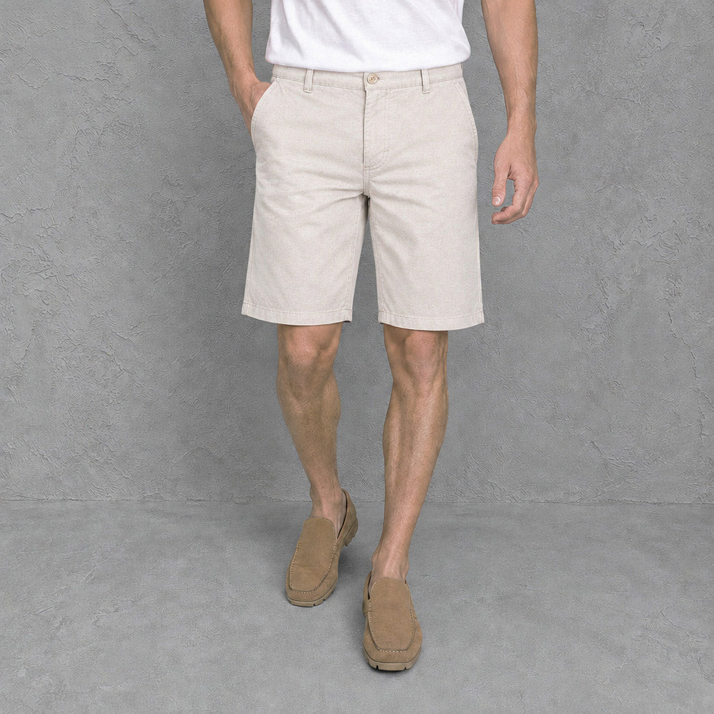 BERMUDA LINO PRESTO BEIGE