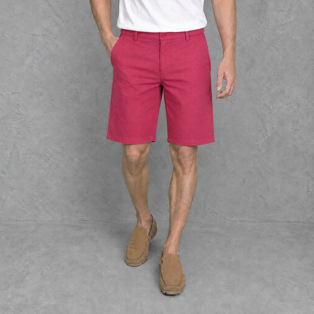 BERMUDA LINO PRESTO FUCSIA