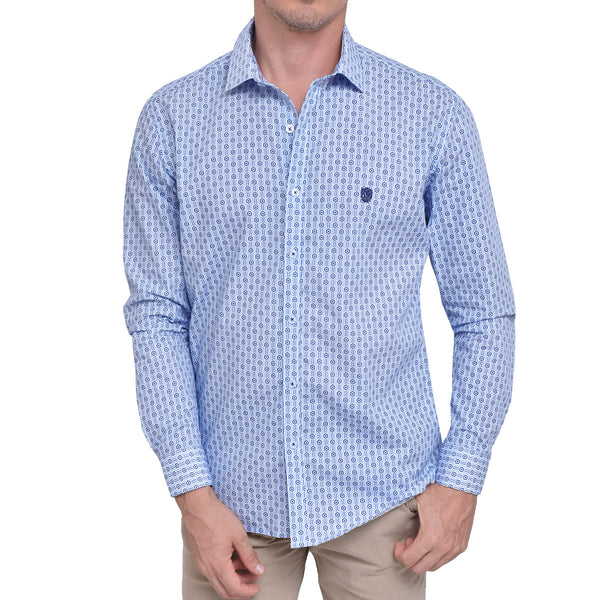 CAMISA MONTICELLO AZZURRO