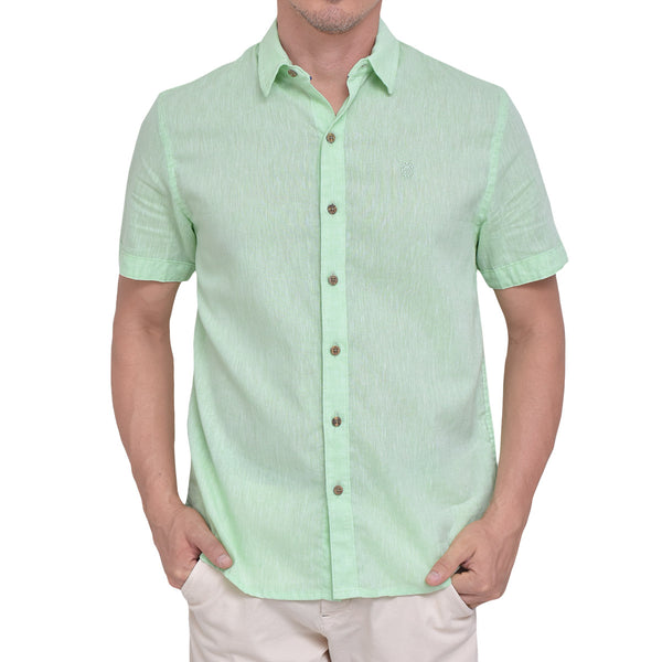 CAMISA LINO CAGLIARI VERDE