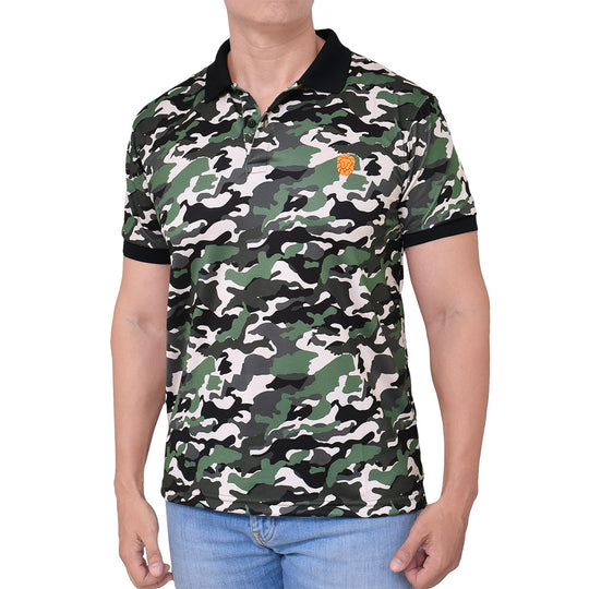 POLO SUBLIMATO VERDI MILITARE