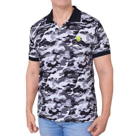 POLO SUBLIMATO GRIGGIO MILITARE