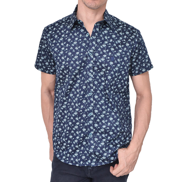 CAMISA VERONA NOTTE AZZURRA