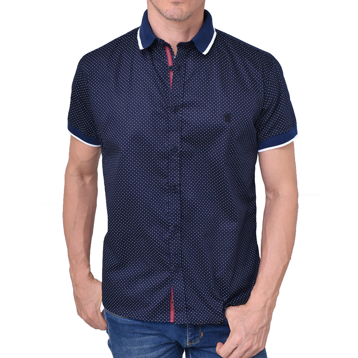 CAMISA CRIBBIO NAVY