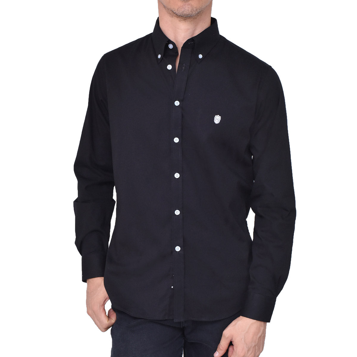 CAMISA GIROZETTA NEGRA