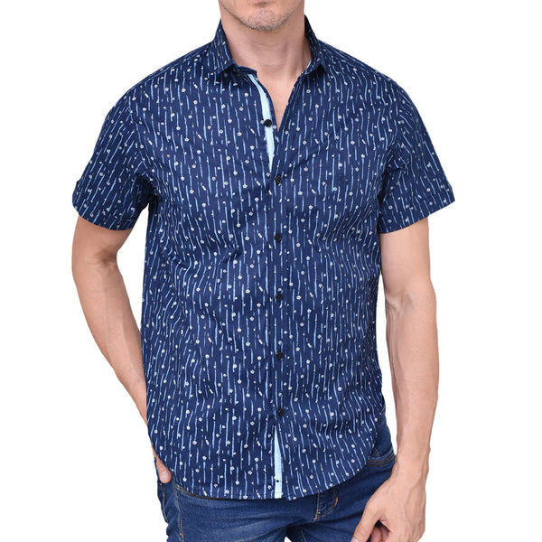CAMISA NUDINE AZZURRO