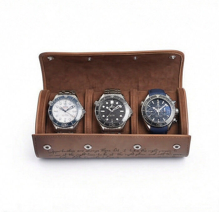 Portareloj Cuero Crust Miel