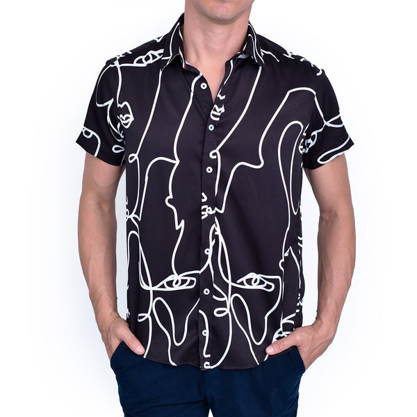 CAMISA BOLONIA NEGRA