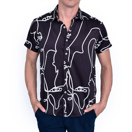 CAMISA BOLONIA NEGRA