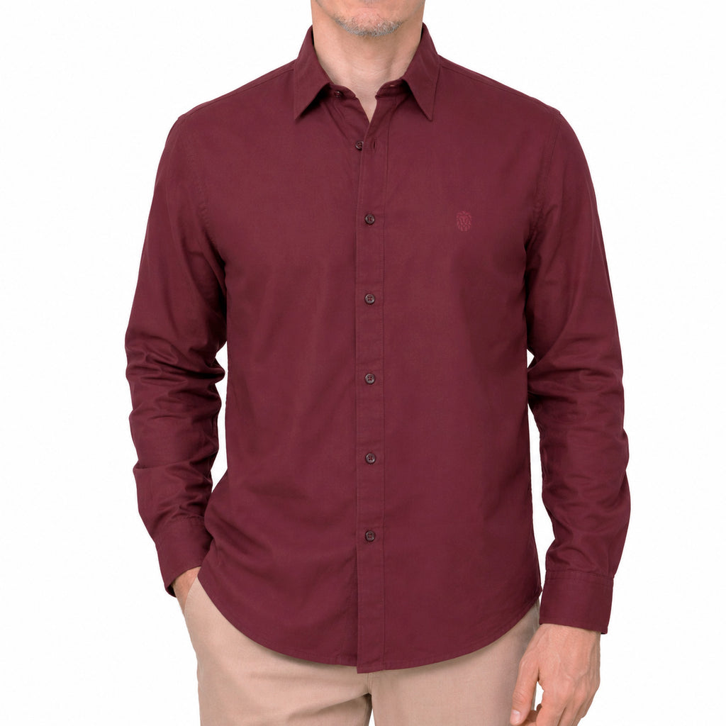 CAMISA DOLOMITI VINOTINTO