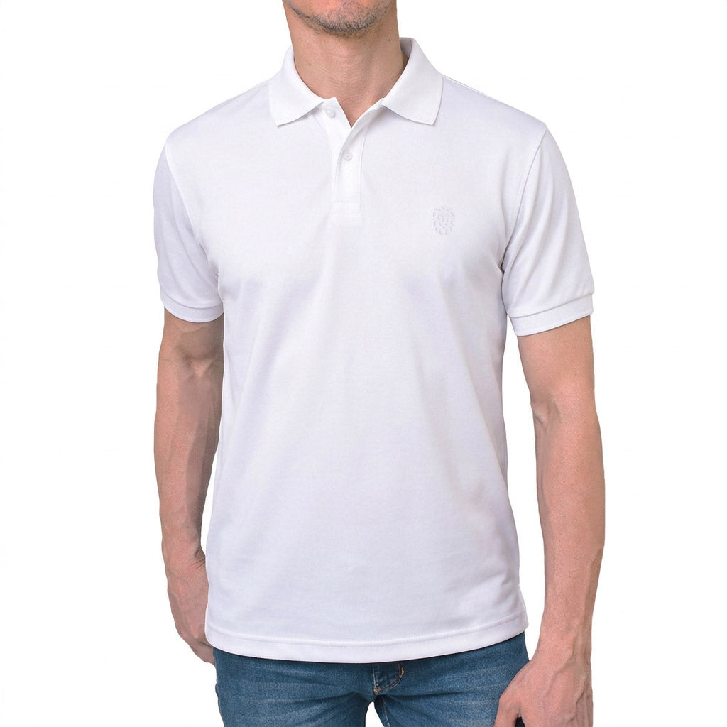 POLO MICROPINA BLANCO
